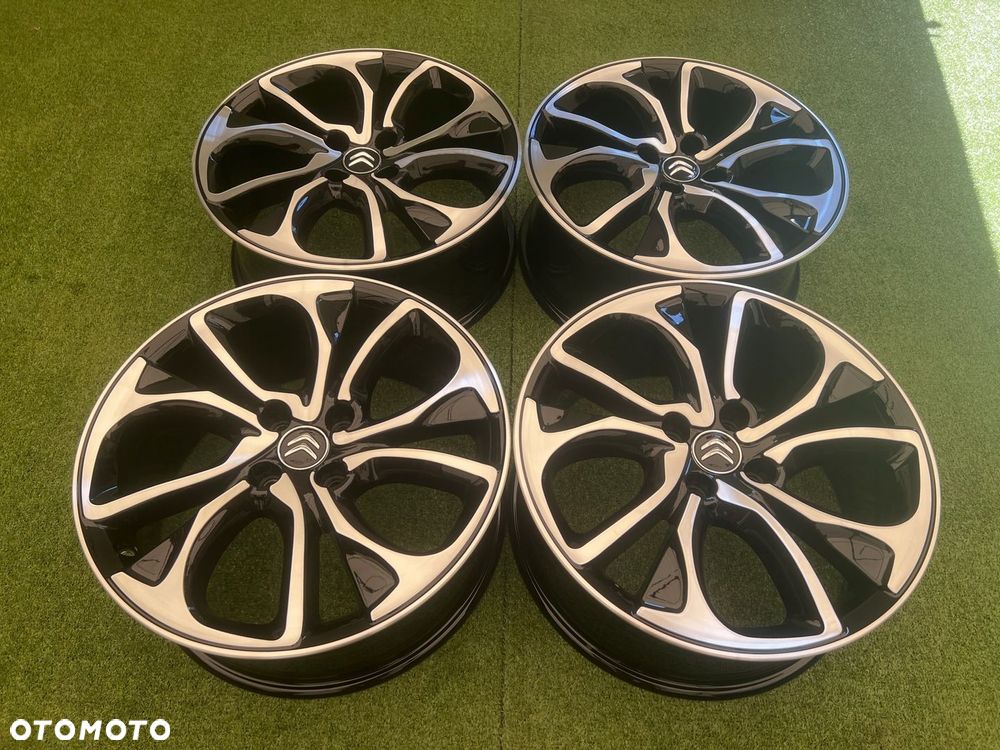 KOMPLET FELG FELGI CITROEN C4 DS3 DS4 PEUGEOT 208 2008 18 ET29 ORYGINALNE - 4