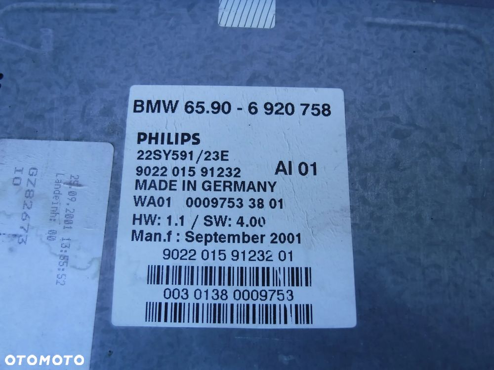 BMW E38 E39 E46 KOMPUTER NAWIGACJI DVD CZYTNIK NAPĘD GPS NAVIGATION SYSTEM NAVI 6920758 - 2