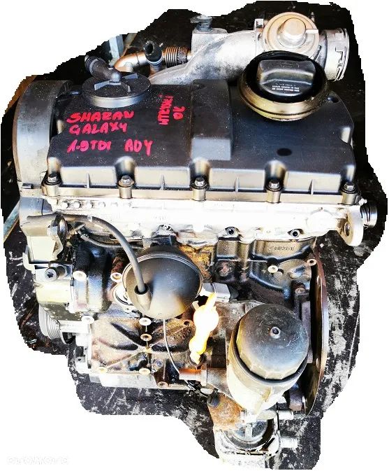 SHARAN GALAXY ALHAMBRA SILNIK 1,9 TDI AUY POMORSKIE - 2