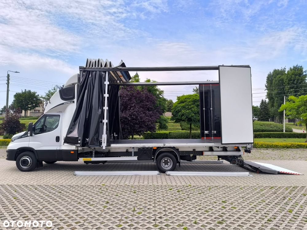 Iveco Daily 70C18 Sypialnia 2 Łóżka, WINDA!, 15 Palet, 2x Firana + Zsuwany Dach! - 10