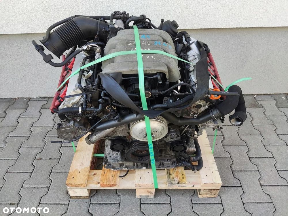 SILNIK KOMPLETNY WTRYSKIWACZE TURBINA AUDI A6 C6 3.2 FSI 2004-2011 BKH - 2