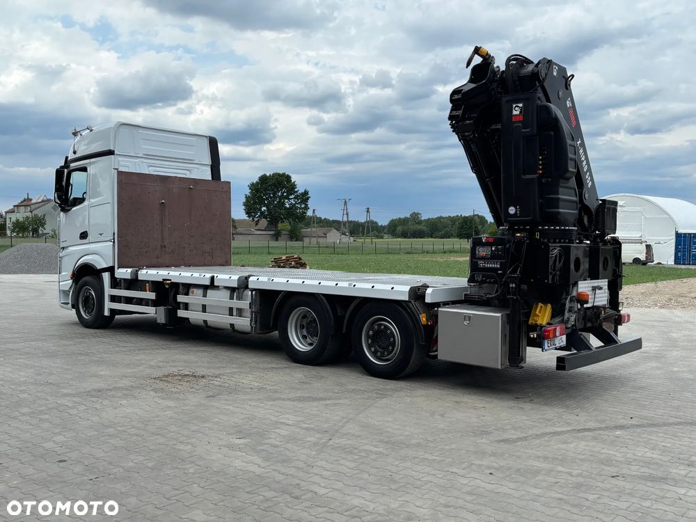 Mercedes-Benz Actros 2545 HDS HIAB 558 oś Skrętna Idealny Stan Sprowadzony z Niemiec - 5