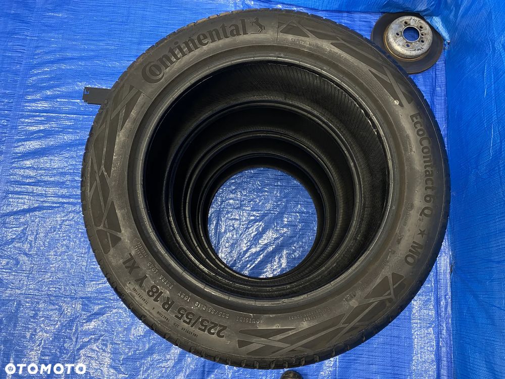 OPONA 18 OPONY LETNIE LATO KOMPLET OPON 4SZT CONTINENTAL ECOCONTACT 6Q  225/55R18 102Y XL BIEŻNIK 5,0mm 2023r - 7