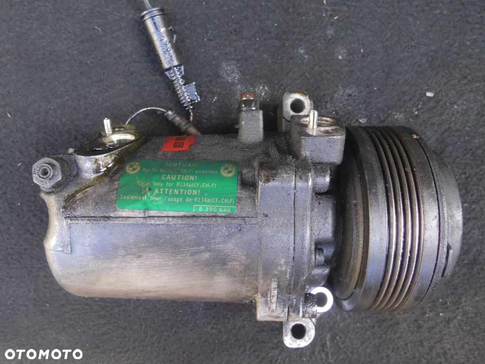 BMW E39 E46 Z3 KOMPRESOR SPRĘŻARKA KLIMATYZACJI 8386650 SS120DL1 SEIKO JAPAN - 2