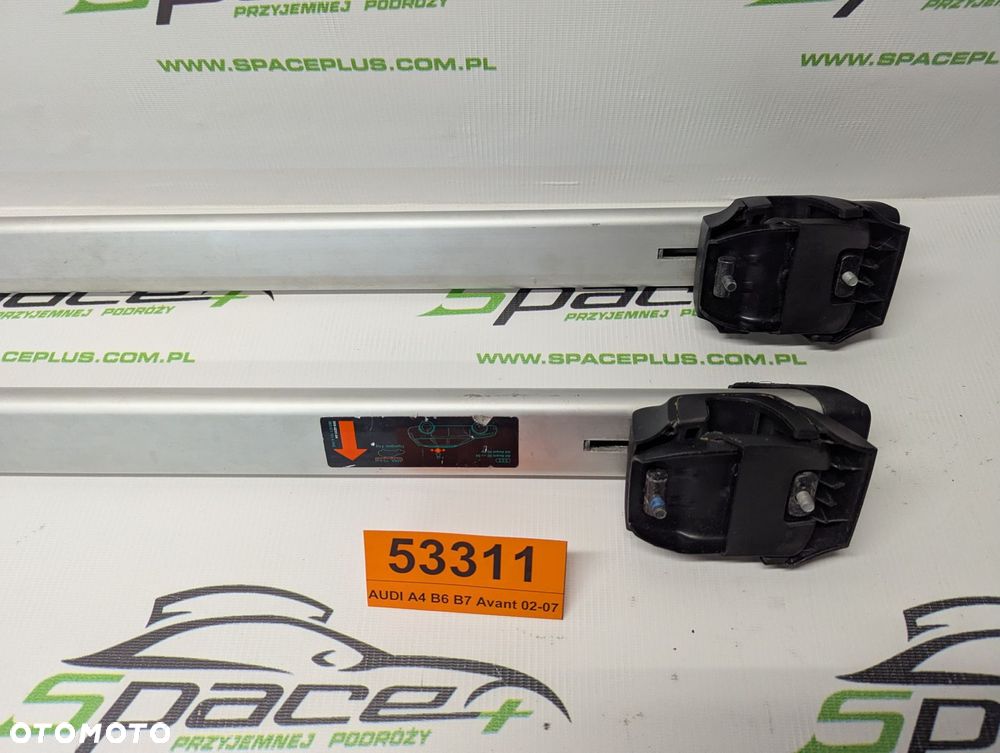 Bagażnik dachowy bazowy belki poprzeczki AUDI A4 B6 B7 Avant 02-07 - 7