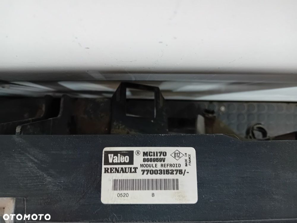 WENTYLATOR CHŁODNICY RENAULT MASTER II 7700315275 866959V - 8