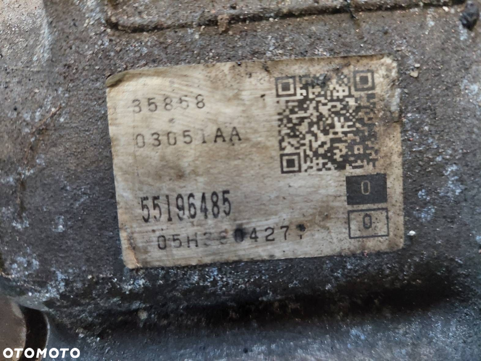 SKRZYNIA BIEGÓW AUTOMATYCZNA AUTOMAT FIAT CROMA II 1.9 JTD 55196485 - 7