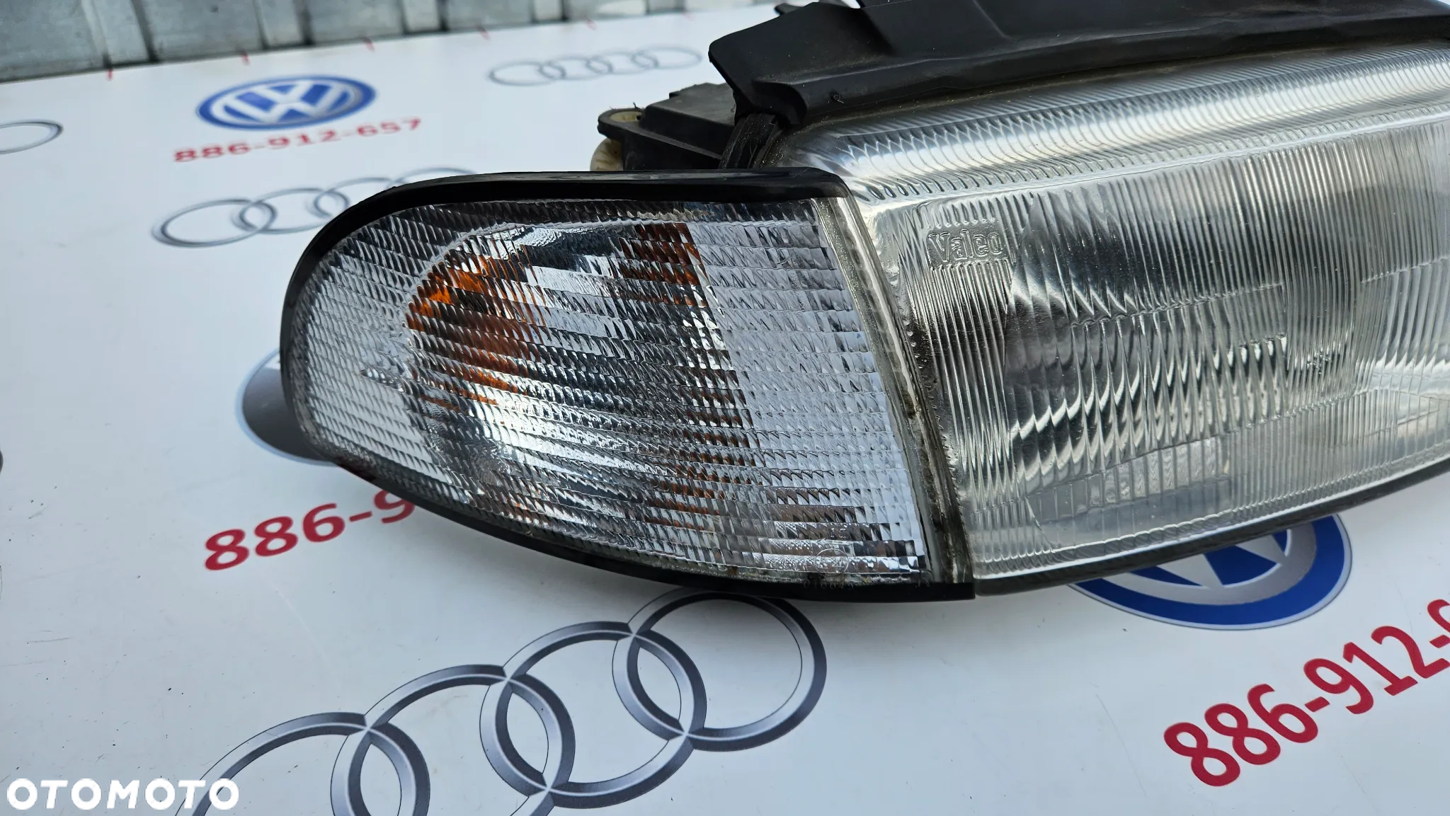 Audi A4 B5 1995- Kompletny reflektor prawy Lampa przednia prawa VALEO 8D0941004A EUROPA - 6