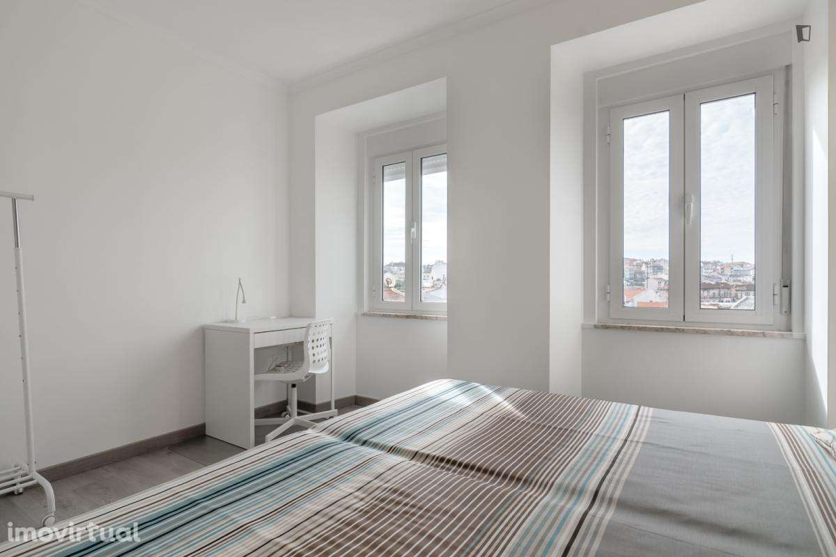 Quarto - localizado em Campolide Lisbon - Grande imagem: 2/15