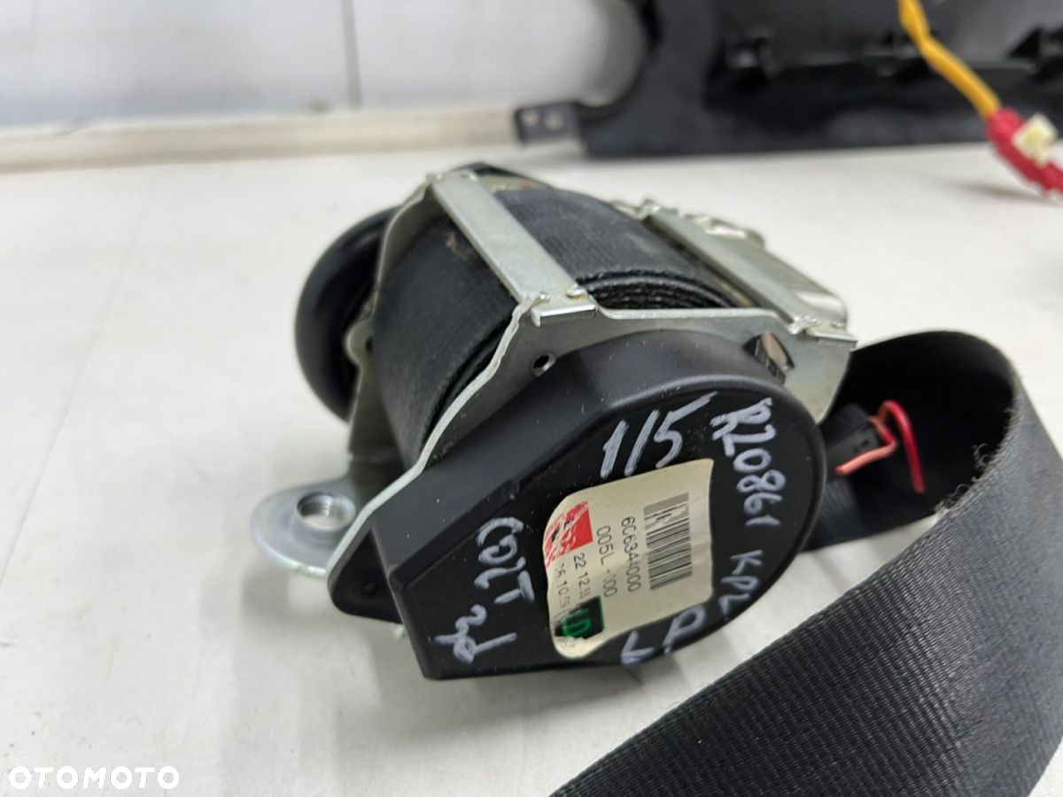 Airbag Mitsubishi Colt 6 VI Z30 08-12r. LIFT 3d 3Drzwi pasy bezpieczeństwa poduszki powietrzne KPL - 14