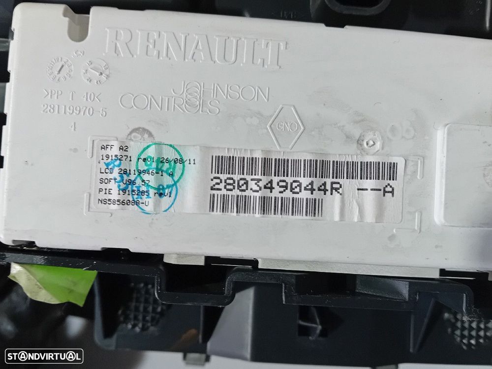 Display / ecrã de informações RENAULT Megane III Coupé (DZ0/1_) - 6