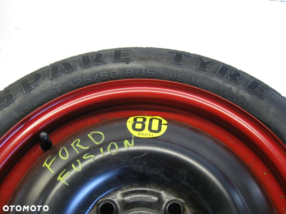 KOŁO ZAPASOWE DOJAZDOWE 125/80/R15 FORD FUSION  # - 2