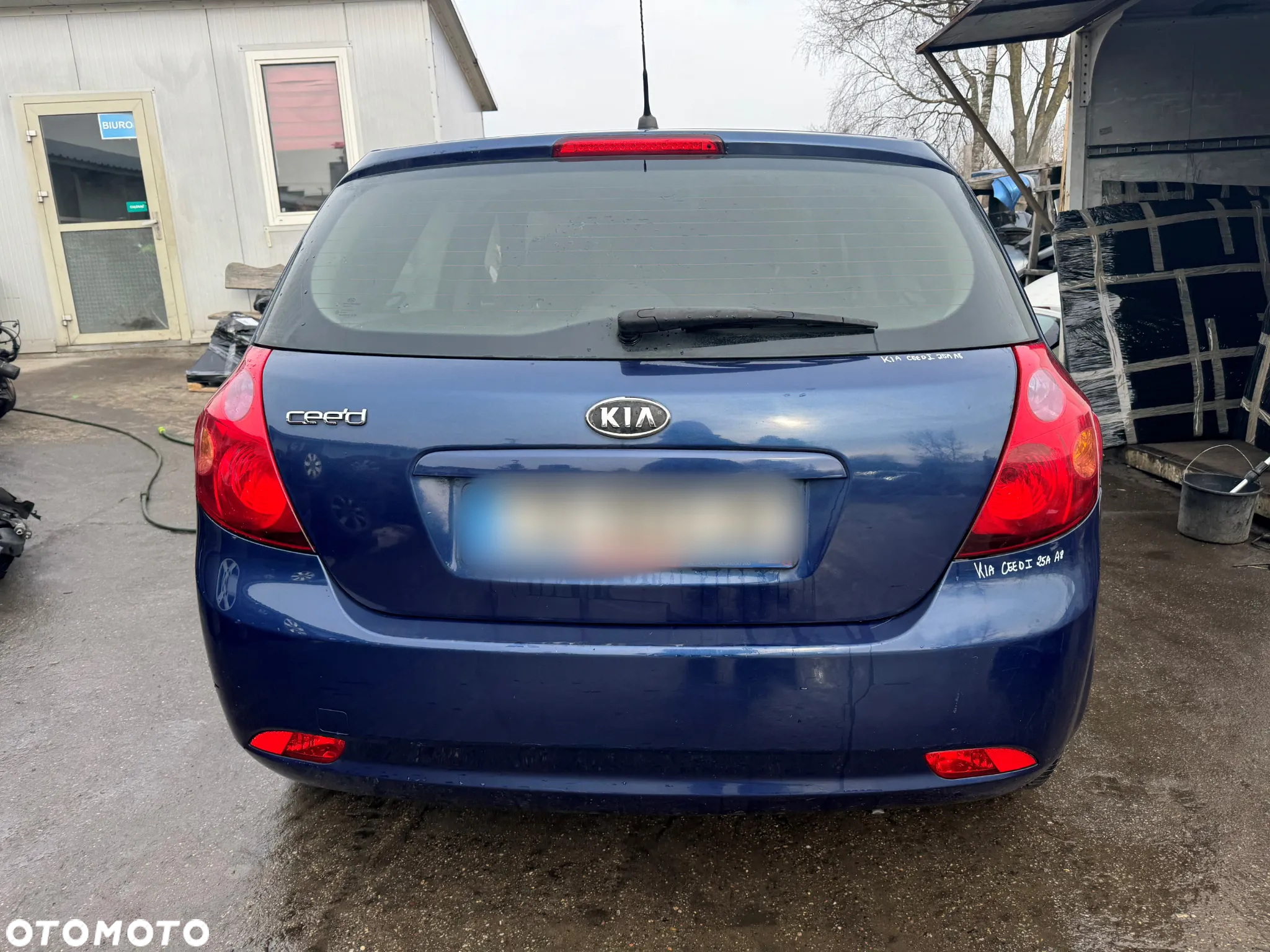 KIA CEED I 2008 1.4 DOHC 109KM NIEBIESKI NA CZĘŚCI - 3