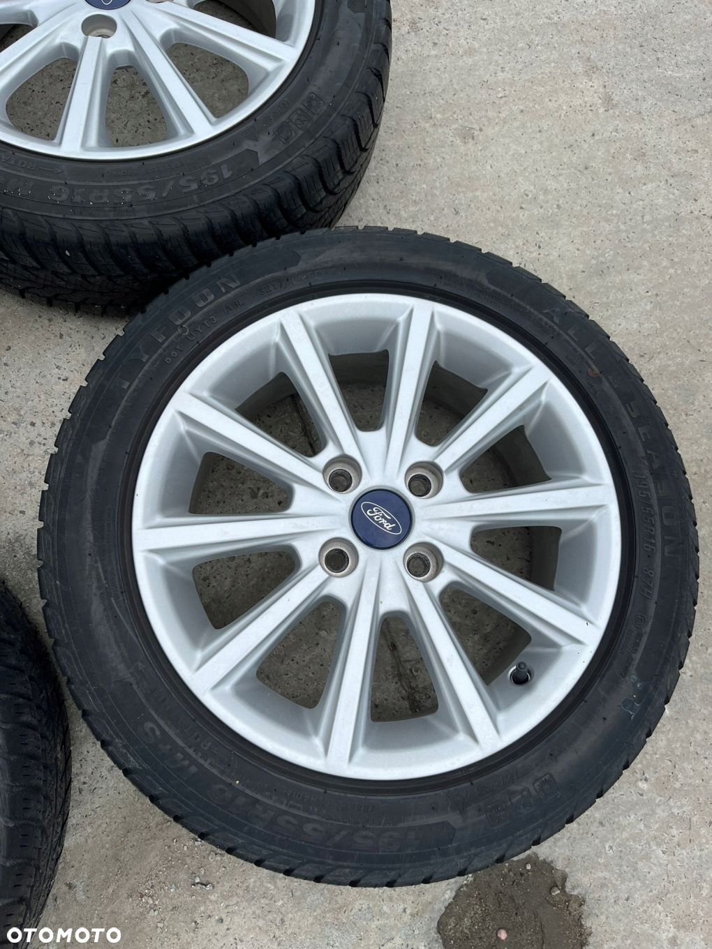 KOŁA FELGI OPONY CAŁOROCZNE FORD FIESTA MK7 195/55 R16 - 5