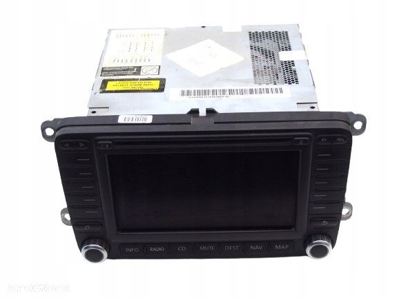 radio nawigacja vw golf v jetta touran caddy passat b6 1k0035198b - 2