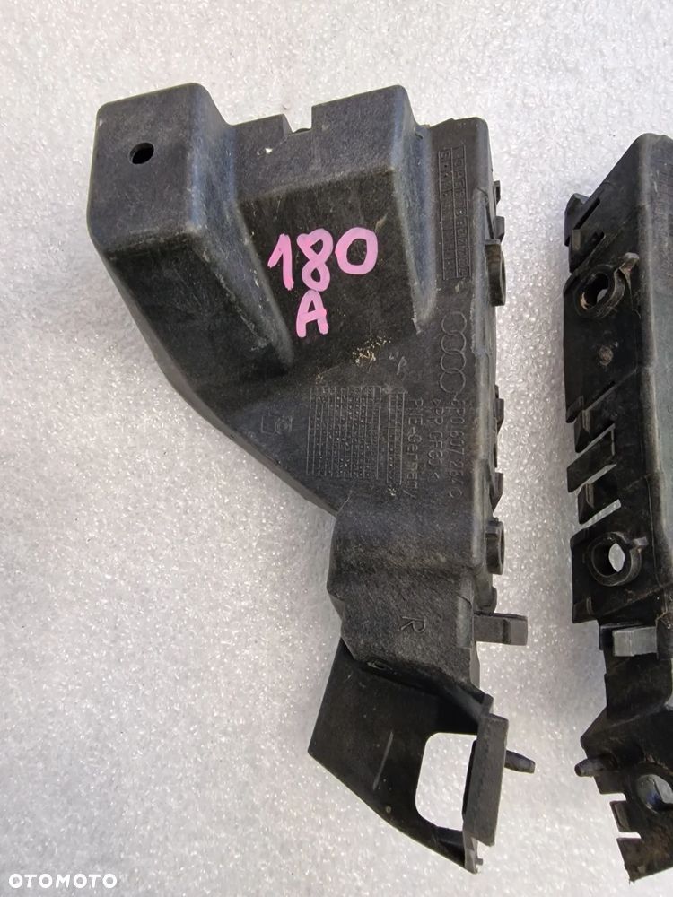 AUDI Q5 8R0 LIFT 07-16 LEWY ŚLIZG / MOCOWANIE ZDERZAKA PRZEDNI PRZÓD , NR 8R0807283C , NR AUKCJI MS180 - 2