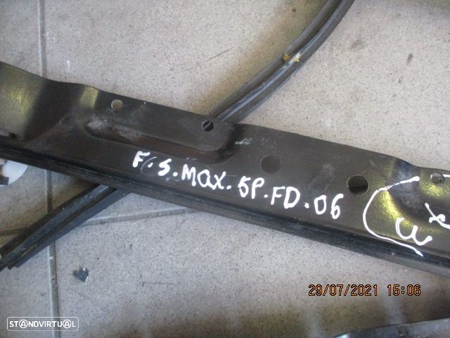 Elevador Sem Motor 6M21U23200BJ FORD S MAX 2006 5P FD FORD S MAX 2006 2.0TDCI 140CV 5P CINZA FD - 2