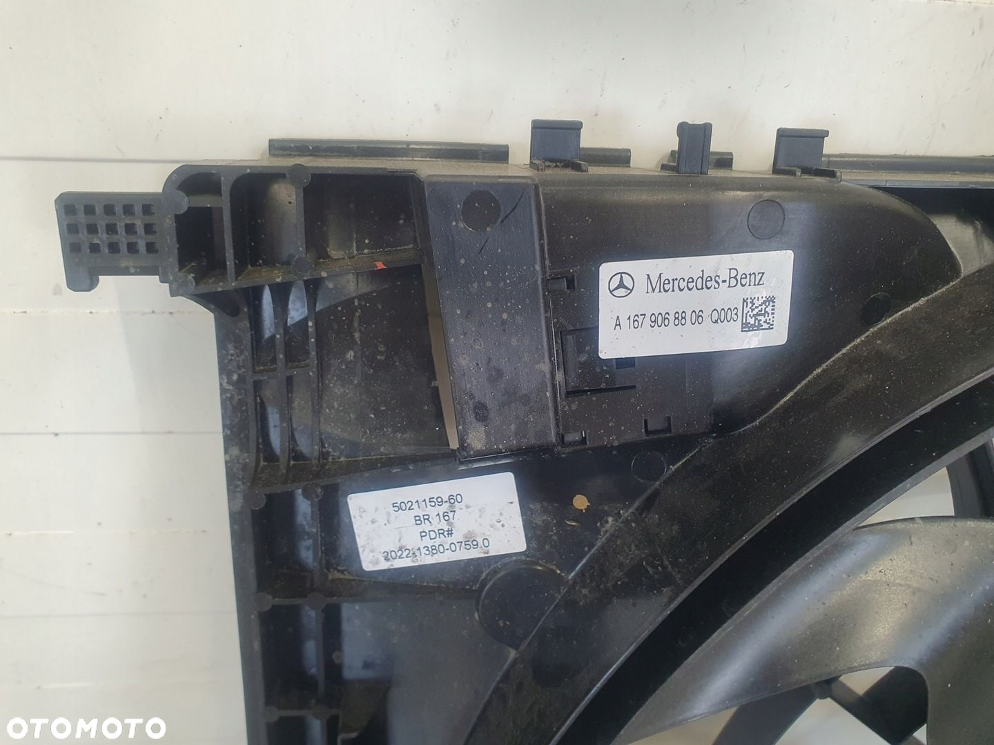 MERCEDES GLE W167 WENTYLATOR CHŁODNICY 850w a1679068806 - 3
