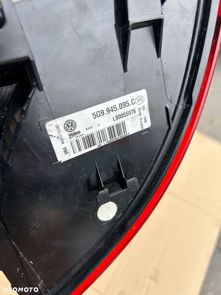 Volkswagen golf VII kombi lampa lewy tył 5G9945095C lewa tylna - 6