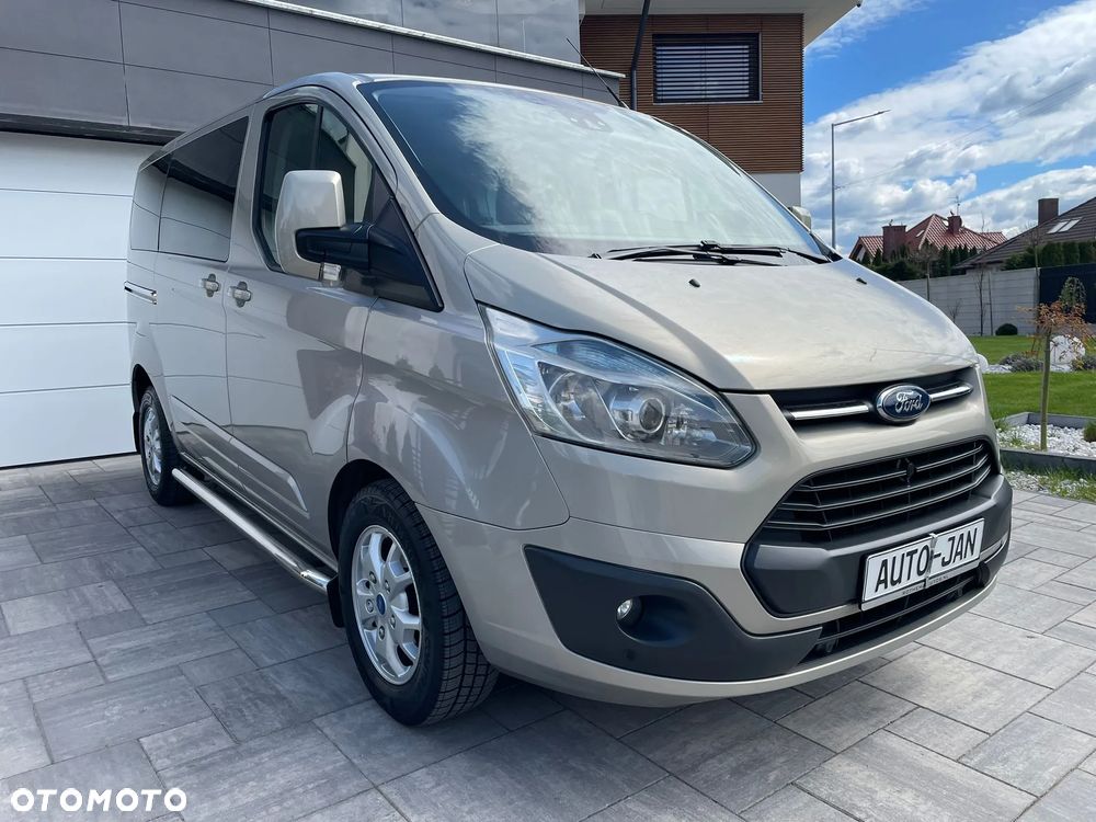 Ford TRANSIT CUSTOM Klima Navi Kamera Grzane Fotele 2xDrzwi Boczne Skóry Dubel Kabina Tempomat 2xPdc Rury - 3