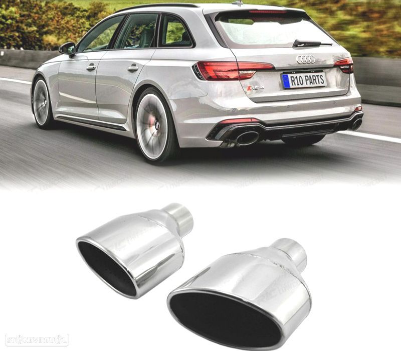 PACK PONTEIRA DE ESCAPE EM INOX RS4 - 1