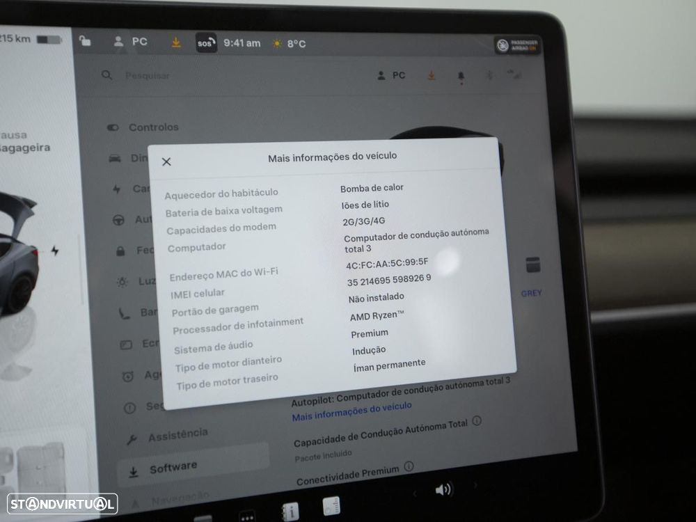Tesla Model 3 Performance Tração Integral - 18