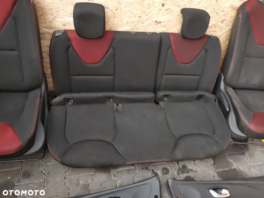 Renault Clio IV 4 Fotele tylna kanapa fotel przekładka z vana pasy boczki - 5