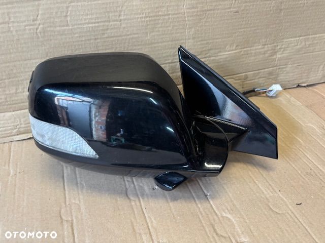 HONDA CR-V III 07-12r LUSTERKO PRAWE 9 PIN CZARNE SKŁADANE NH731P - 1