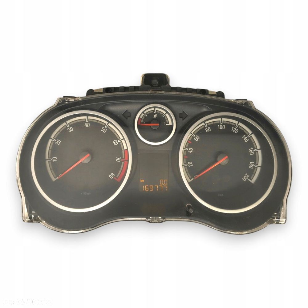 LICZNIK ZEGARY P0013312045 TP Opel Corsa D 1.2 1.4 16V Benzyna 169 777km - 16