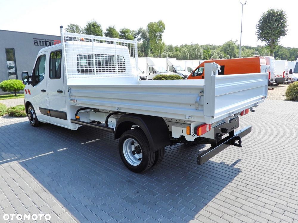 Renault MASTER WYWROTKA PODWÓJNA KABINA DOKA 6 MIEJSC TEMPOMAT LEDY BLIŹNIACZE KOŁA KLIMATYZACJA  130KM - 10