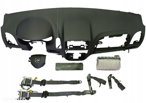 komplet poduszki deska pas pasy dodge grand caravan - 1