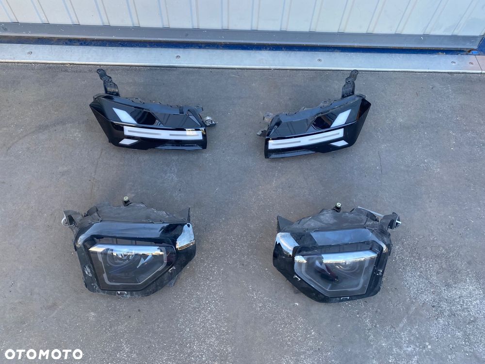 DACIA SPRING LIFT ( 2 II ) KOMPLET LAMP PRZEDNICH LAMPY PRZEDNIE GÓRNE DOLNE LAMPA PRZEDNIA GÓRNA  DOLNA LEWA PRAWA REFLEKTOR PRAWY LEWY PRZEDNI PRZÓD 260103998R 260602460R 266056266R 266007890R  led ledowy full led 2 II Wwa - 2