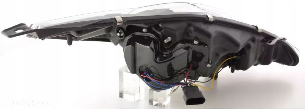Reflektory Lampa Diody Soczewka Clear Black Czarne Ford Fiesta mk7 2008-13 - 6