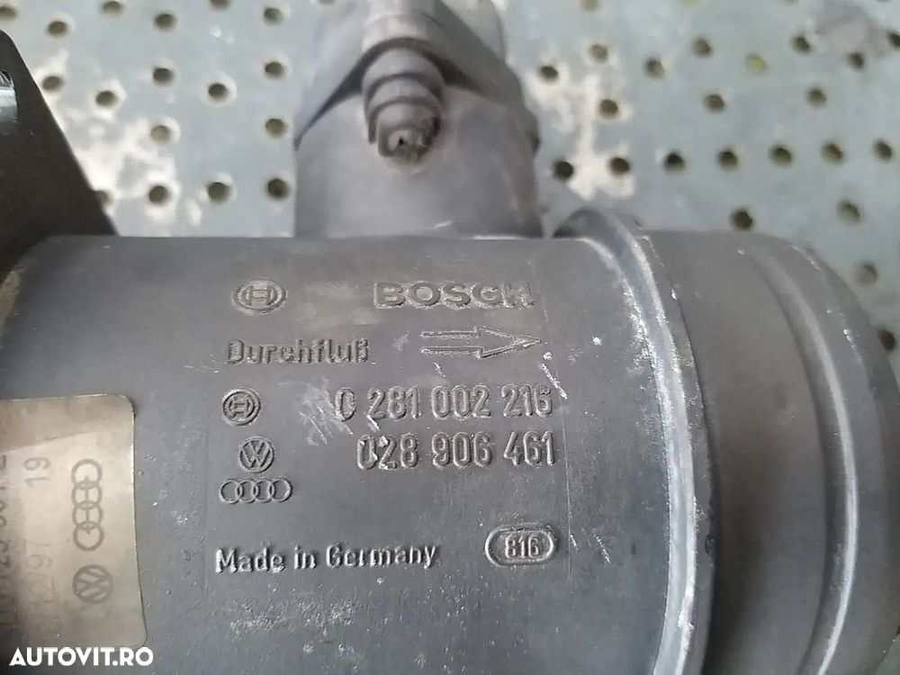 Debitmetru aer 1.9 tdi audi a6 c6 8d0129601e 0281002216 028906461 - 3