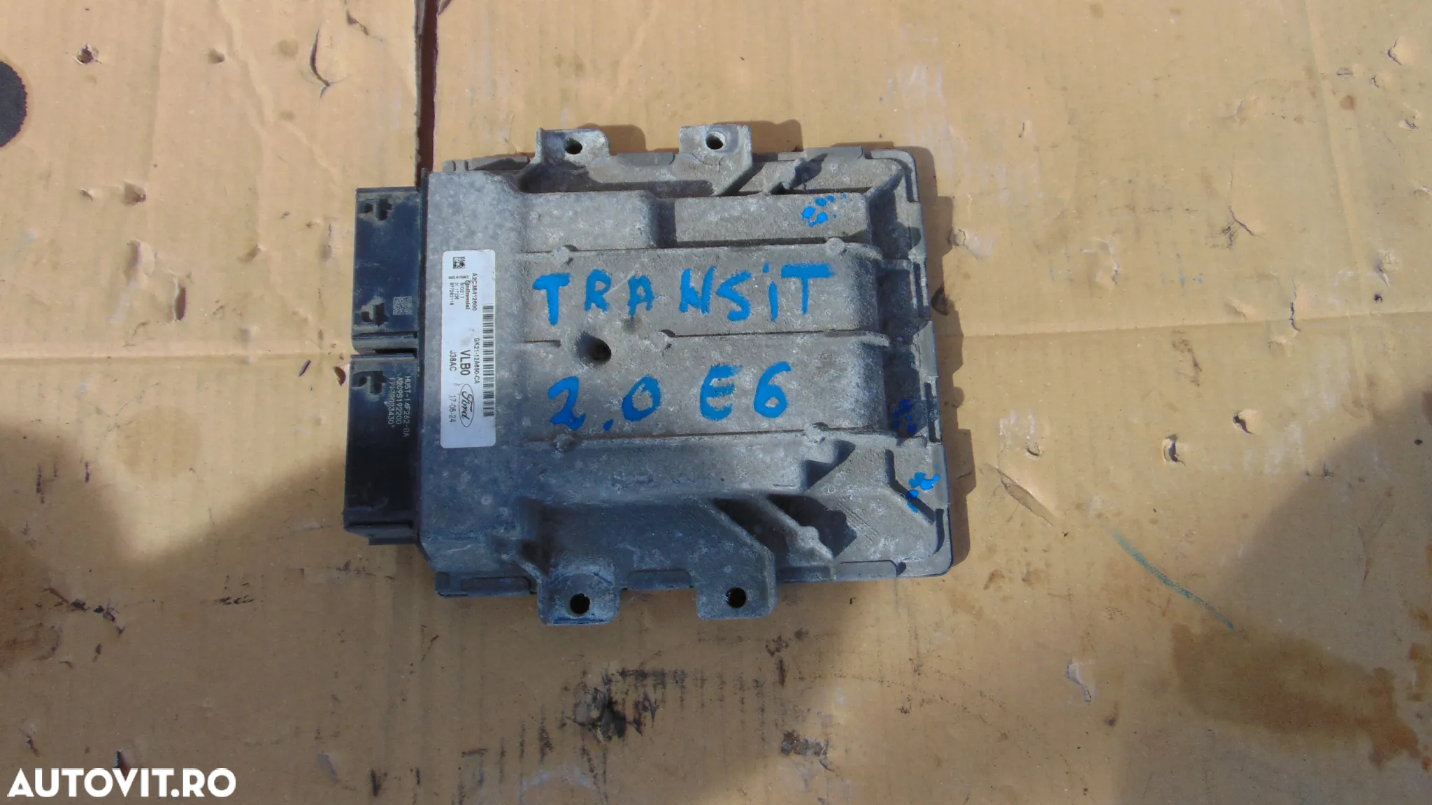 Calculator Motor Ford Transit 2.0 euro 6 Custom 2.0 euro 6 ECU - 2