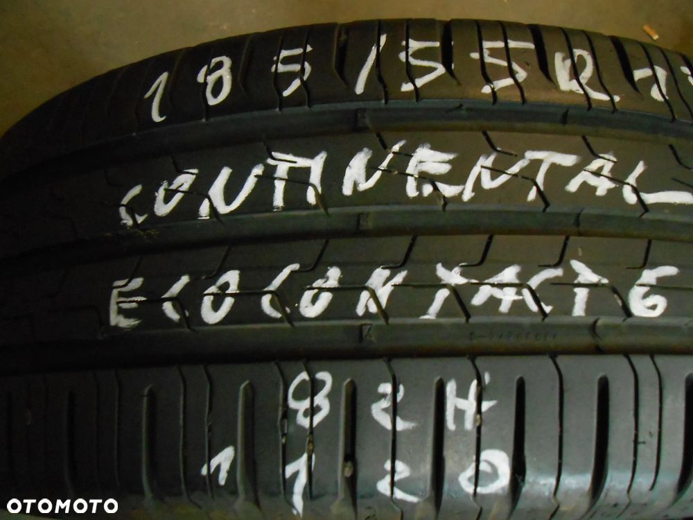 OPONY 185/55R15 CONTINENTAL ECO CONTACT 6 DOT 2120 7.1MM - 2