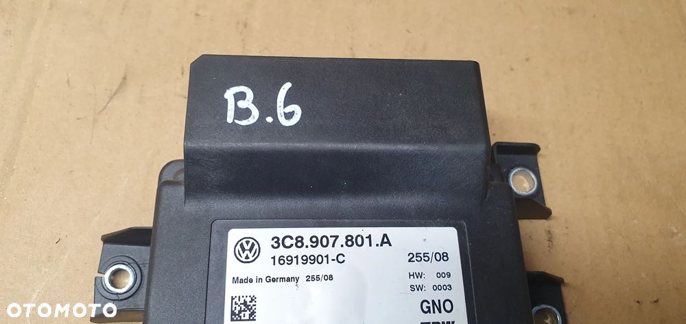 Moduł sterownik hamulca ręcznego VW Passat B6 3C8907801A - 6