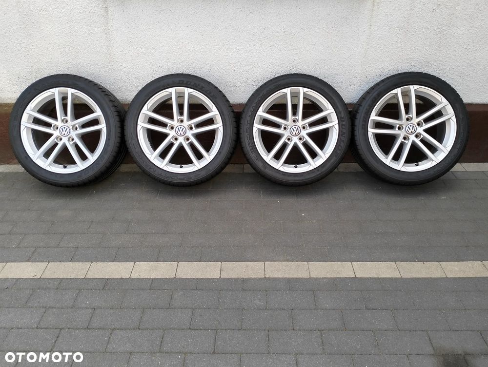 225 45 17 / Seat Leon VW Golf Caddy Touran Passat Skoda Octavia / 5x112 POLECAM 5G0 - 2