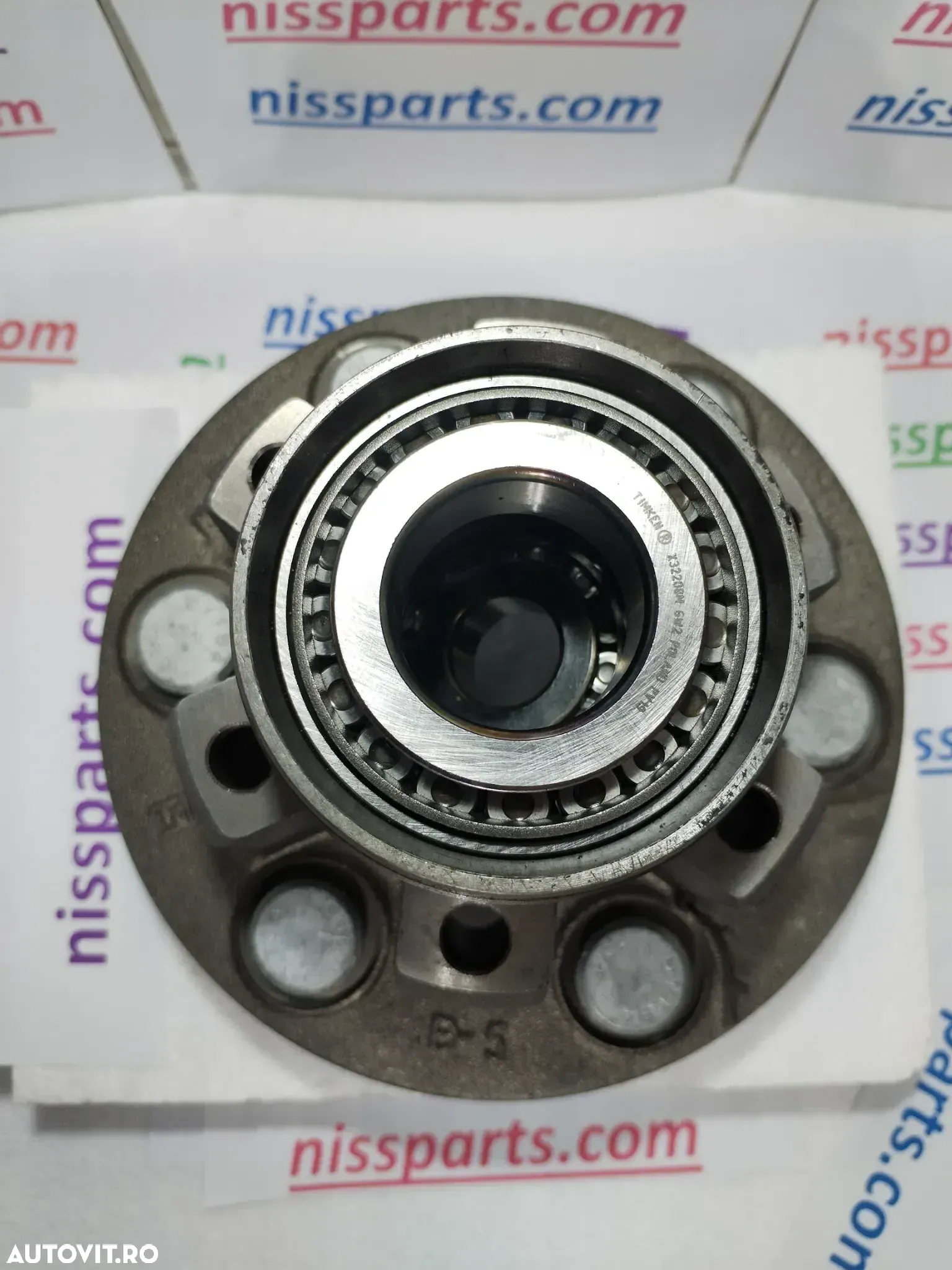 Butuc roata fata NISSAN ATLEON L35 ECO-T100 L35-09 EBRO L35-08 SEMERING ROATA RULMENTI DISC PLACUTE SURUBURI KIT PIVOTARE - 3