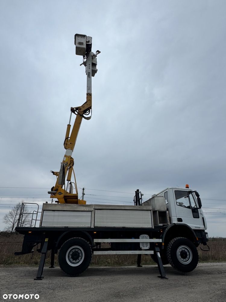 Iveco Eurocargo 140E25 4x4 podnośnik zwyżka wciagarka - 3