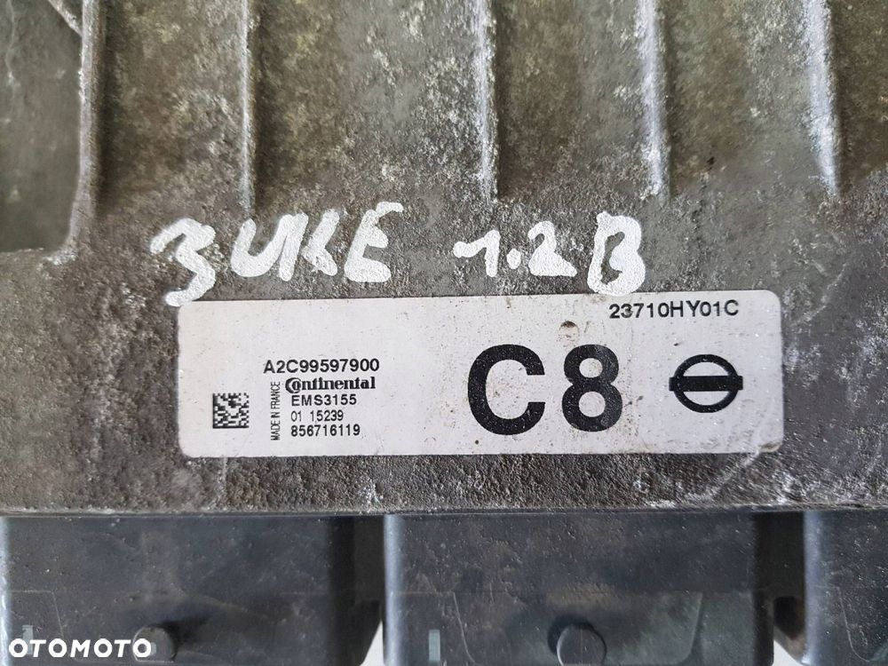 NISSAN JUKE I F15 LIFT 1.2 DIG-T KOMPUTER STEROWNIK SILNIKA 23710HY01C - 2