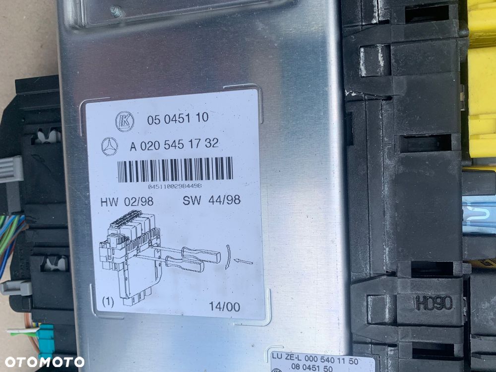 A0205451732 Moduł sterownik sam mercedes s w220 - 2