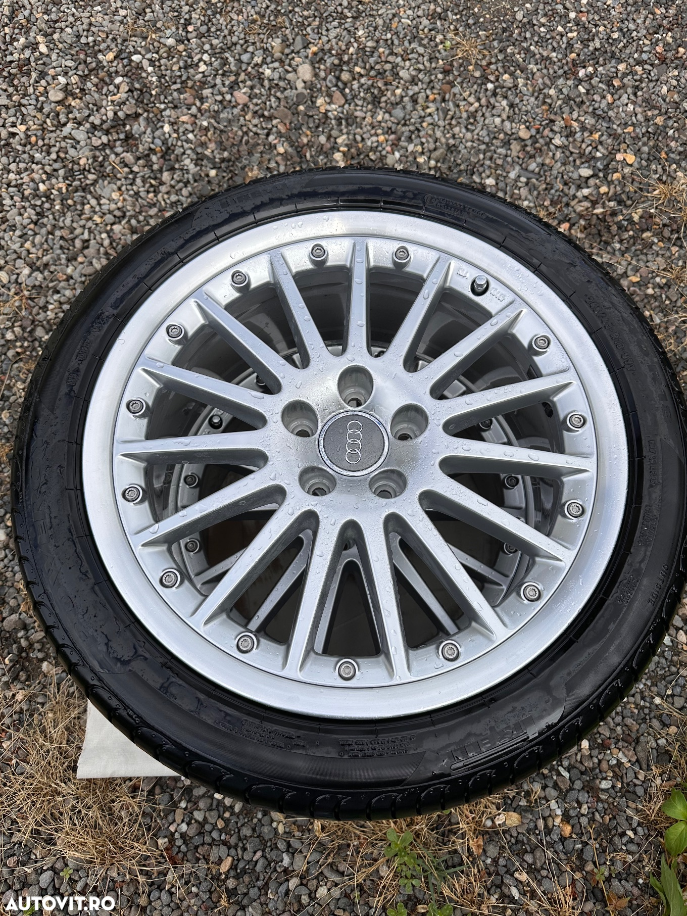 Jante R18 5X112 ET40 Audi BBS Speedline anvelope de vară Pirelli 245/40/18 97Y XL - 3