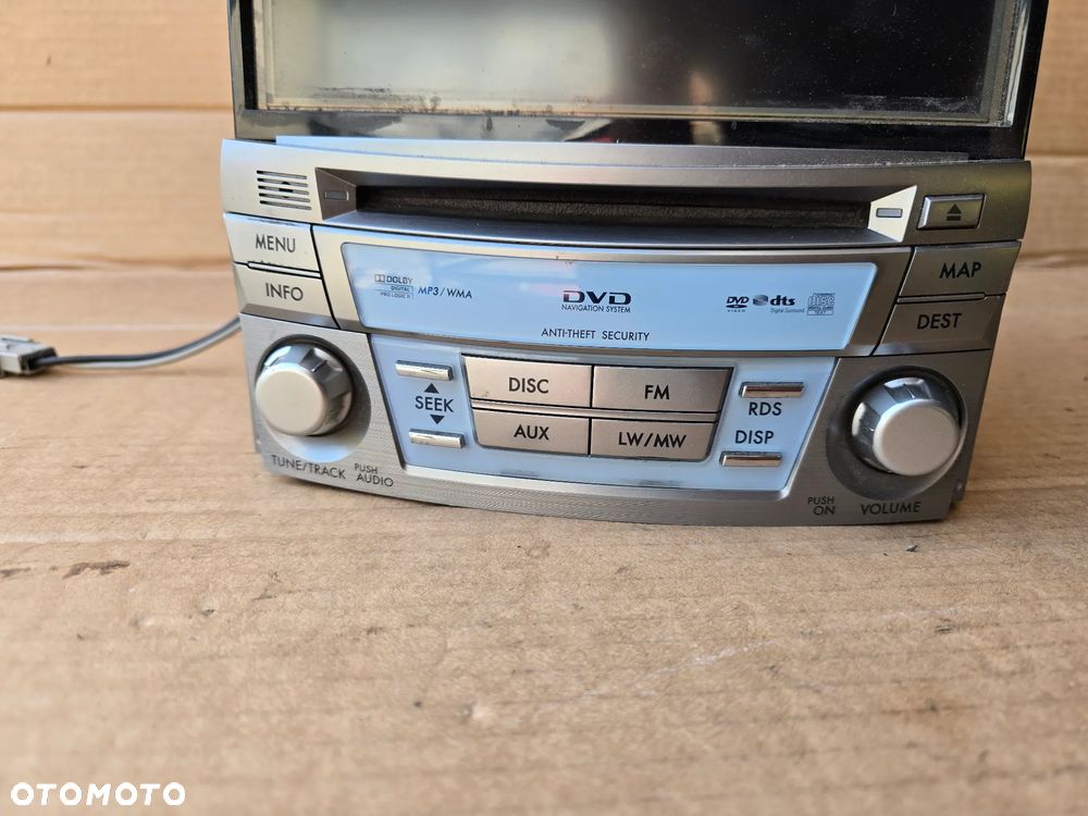 Subaru Outback IV BR radio ekran nawigacja kenwood oryginał - 6
