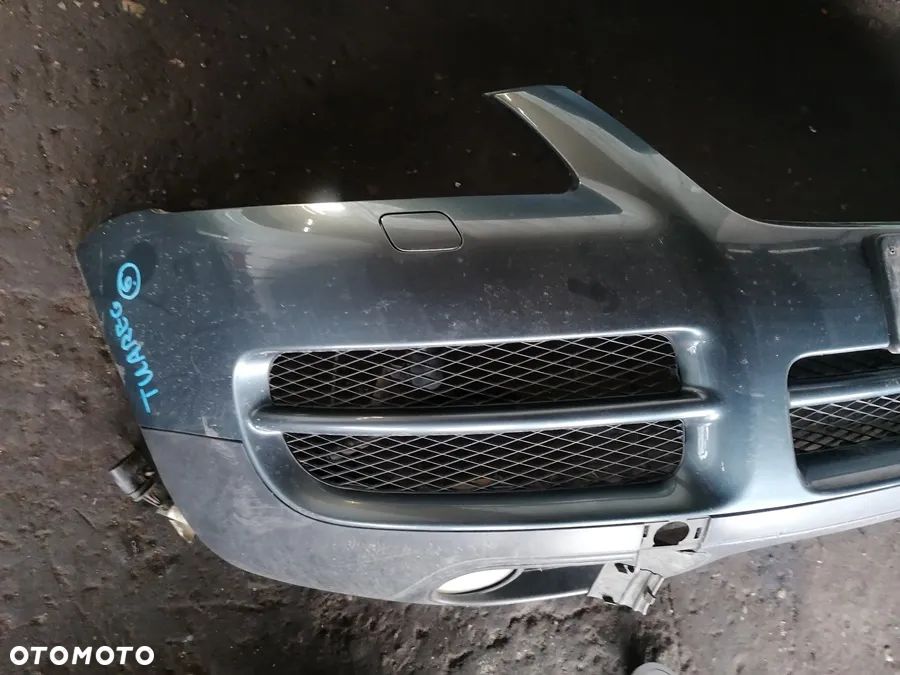 VW TOUAREG 05r ZDERZAK PRZÓD PRZEDNI LD7U - 2