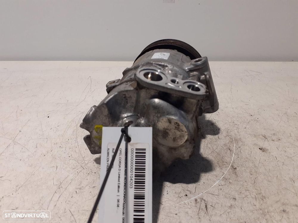 COMPRESSOR AR CONDICIONADO OPEL CORSA D 2007 -55703721 - 3
