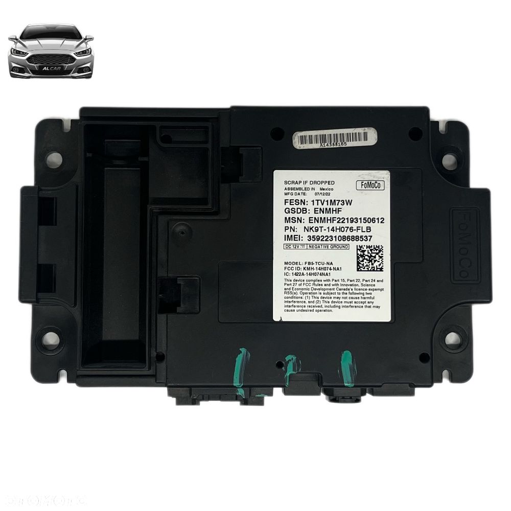 STEROWNIK TCU FORD MUSTANG MACH-E USA NK9T-14H076-FLB - 1