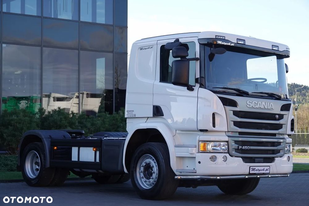 Scania P 450 / RETARDER / RETARDER / CIĄGNIK POD LORE / DO EURO LORY / LOHR / KLIMA POSTOJOWA / EURO 6 - 2
