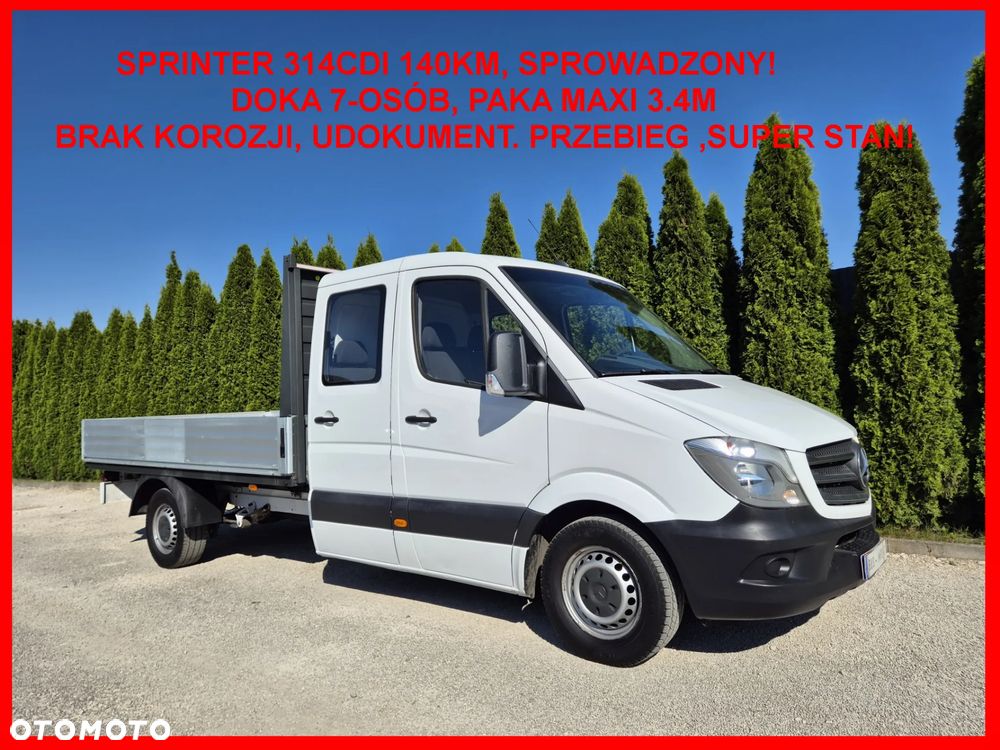 Mercedes-Benz Sprinter 314 140KM/ Brygadówka / - 2