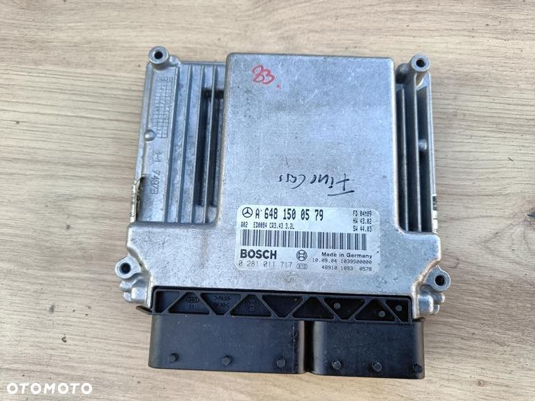 MERCEDES W211 3.2 CDI STEROWNIK SILNIKA A6481500579 - 1